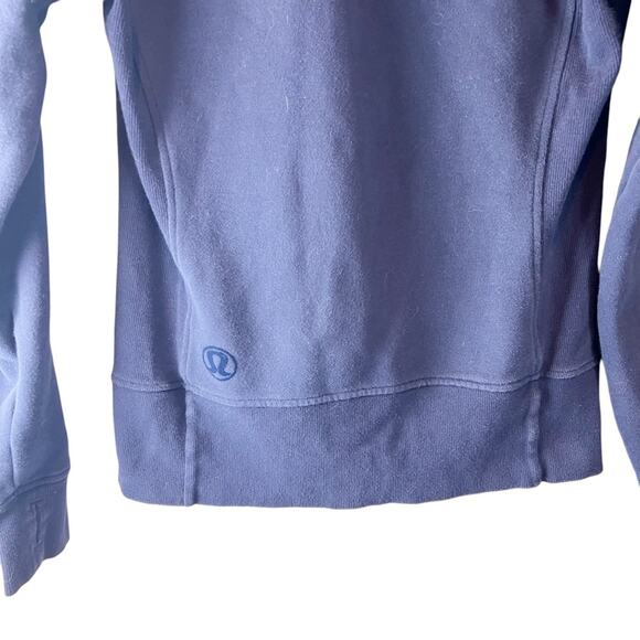 Lululemon Floral Flock Pullover‎ Midnight Navy Size 6 - Picture 8 of 11